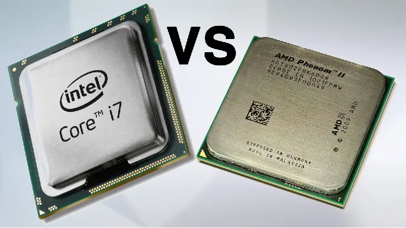 تفاوت بین سی پی یو INTEL و AMD